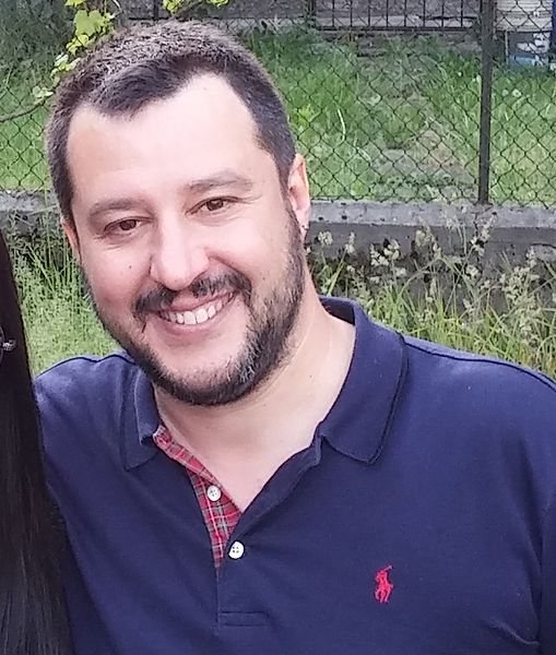 Matteo Salvini su nave Diciotti