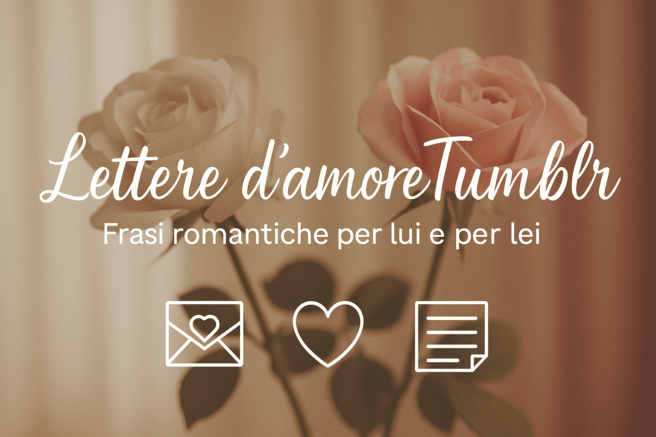 frasi d'amore tumblr