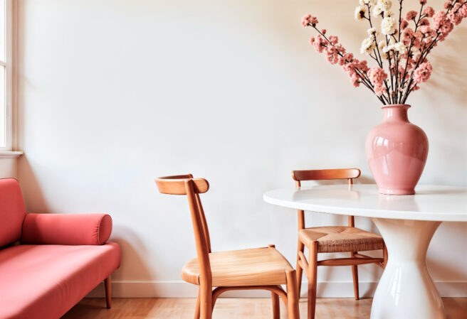 colore corallo arredo